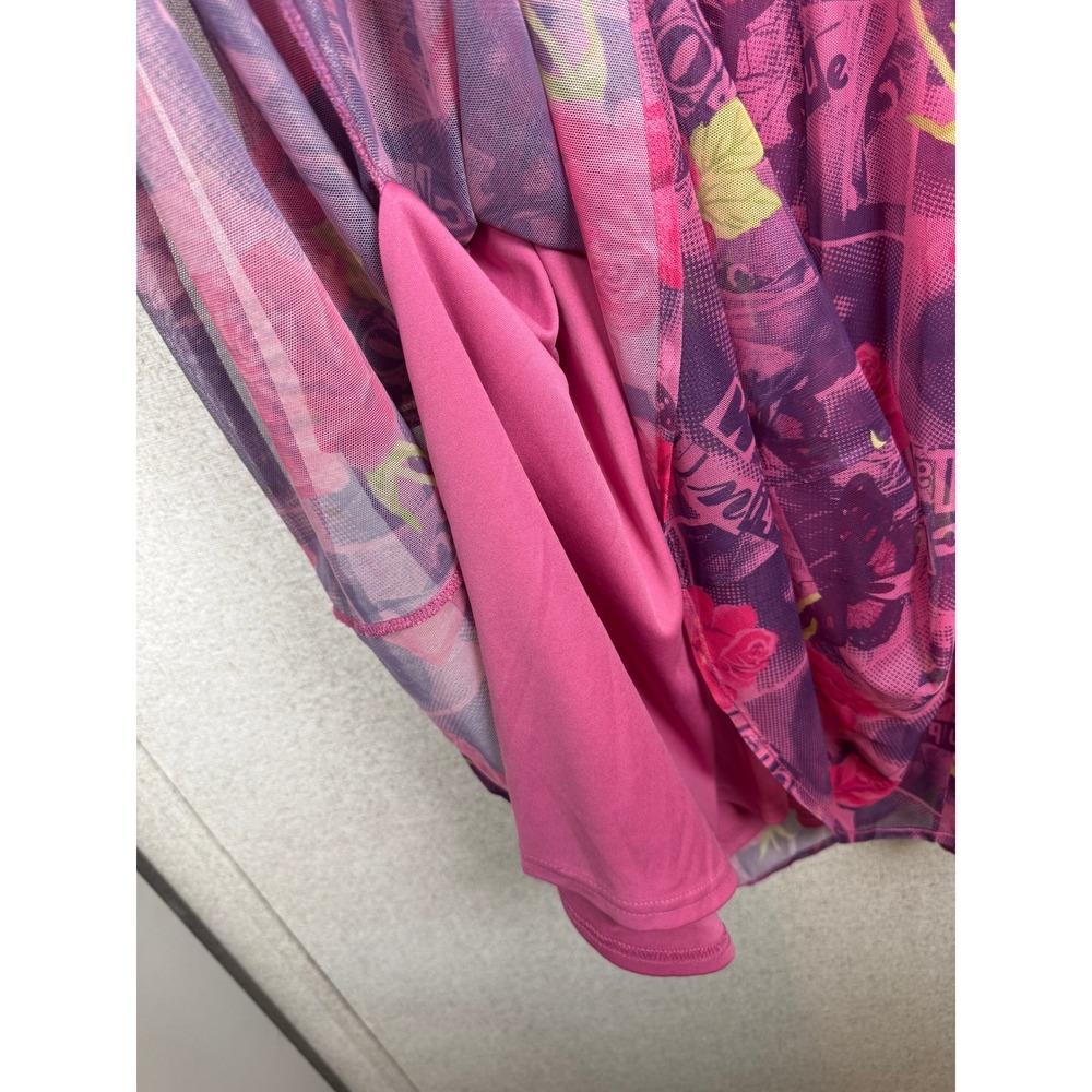 NWT Torrid x Betsey Johnson Mini Mesh Bell Sleeve Dress, Size 2 (2X / 18-20) - Picture 12 of 13